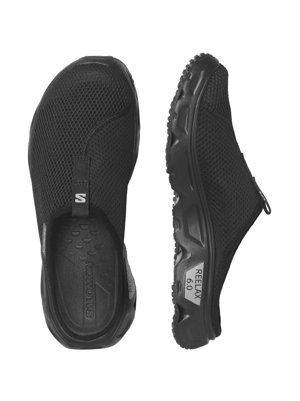 Salomon Reelax Slide 6.0 slippers Zwart