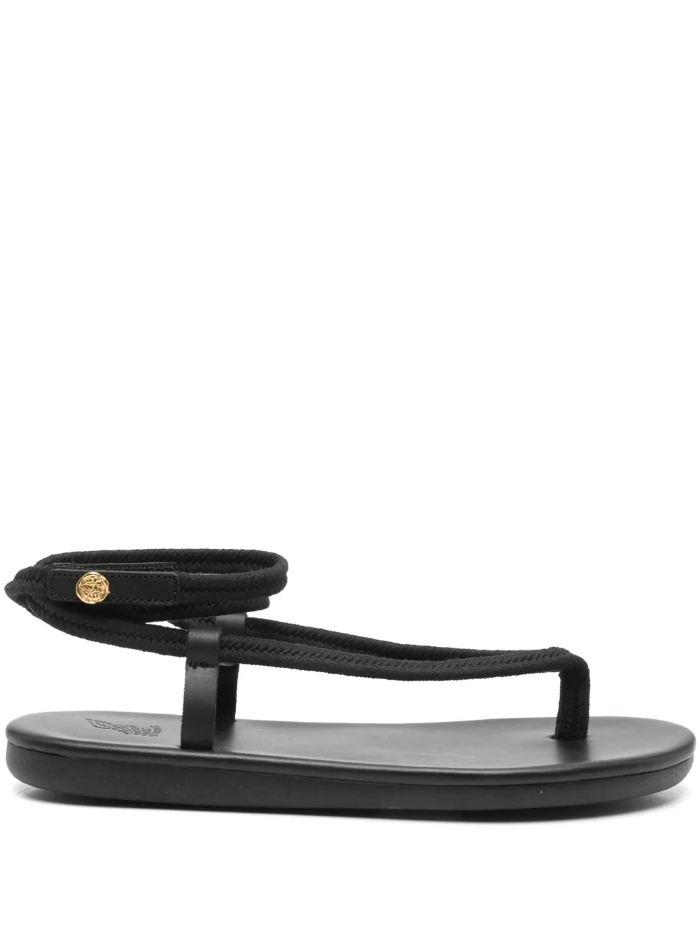 Ancient Greek Sandals Ormi sandals Black