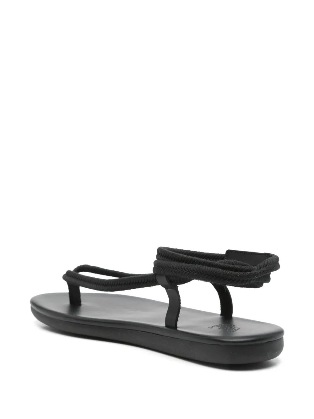 Ancient Greek Sandals Ormi sandals Black