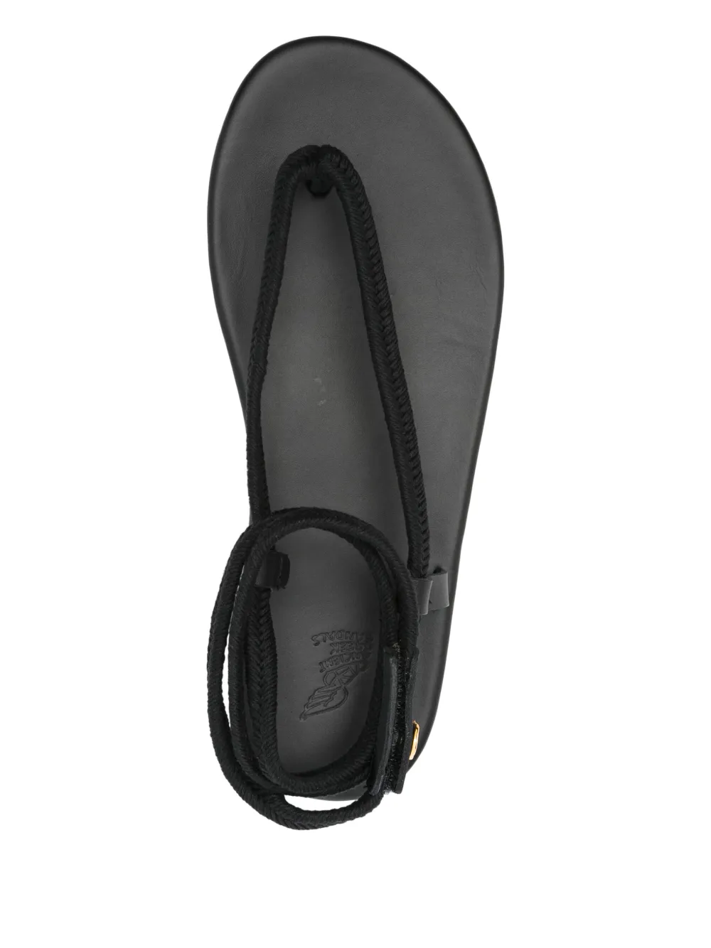 Ancient Greek Sandals Ormi sandals Black