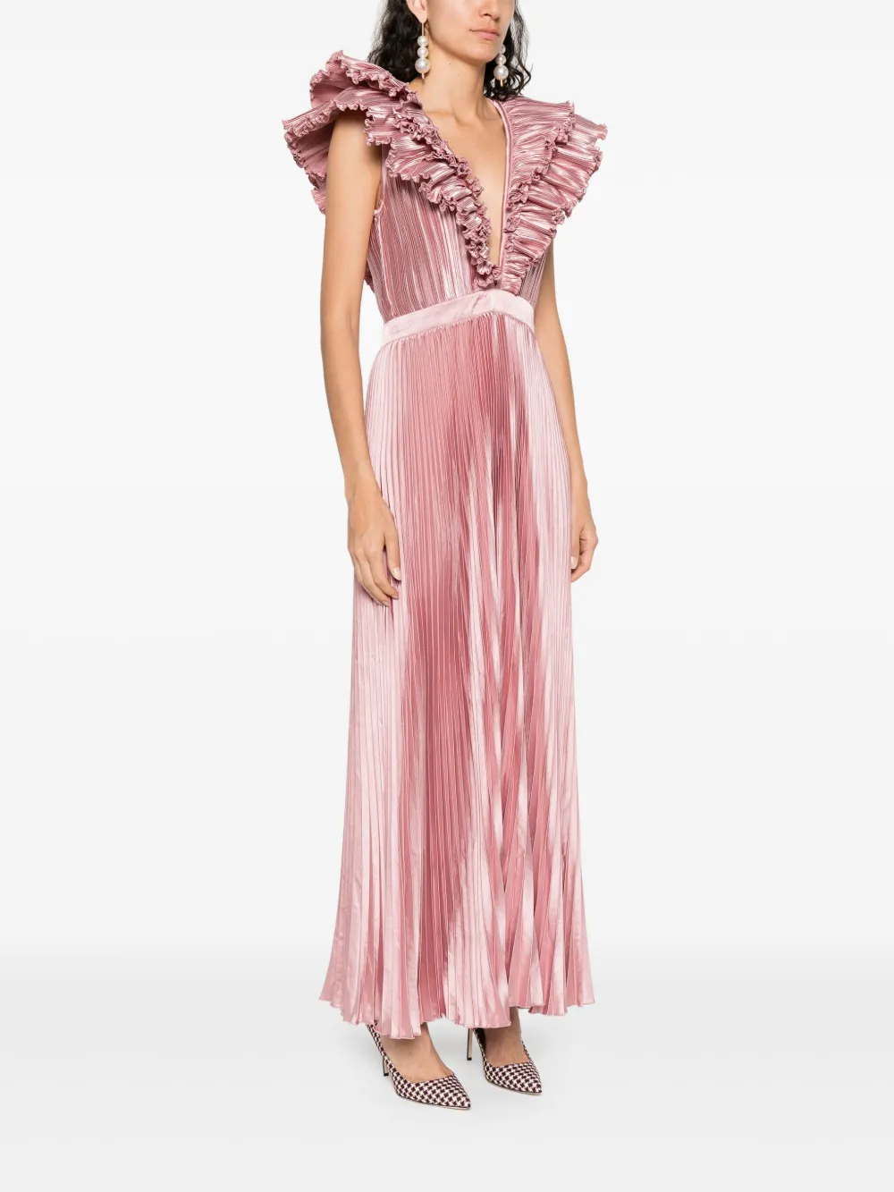 L'idée Pleated Dress
