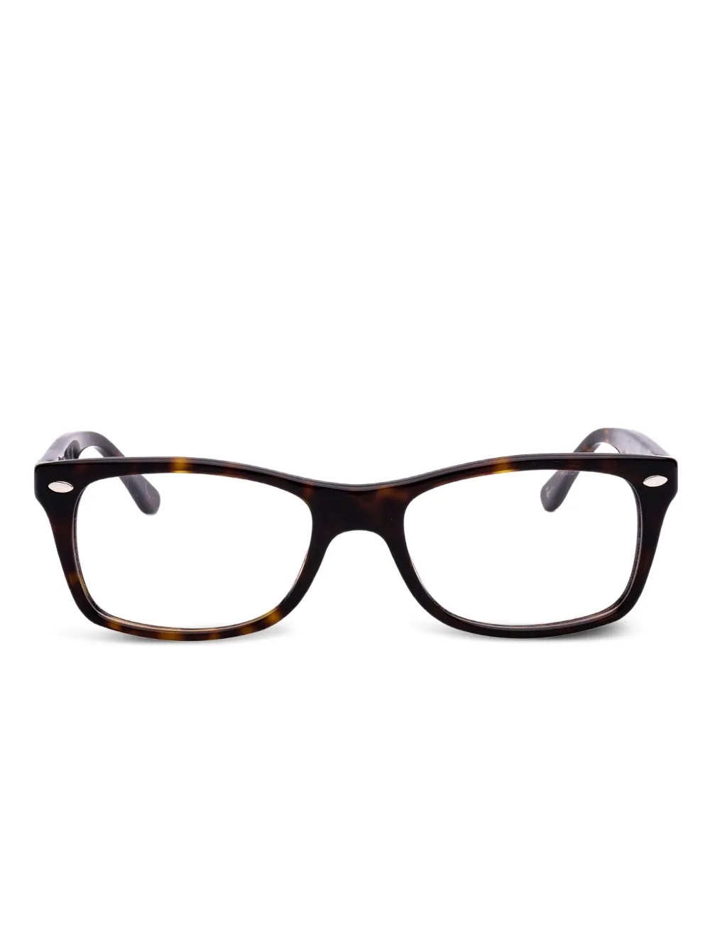Ray-Ban rectangular-frame glasses | Brown | Image 1