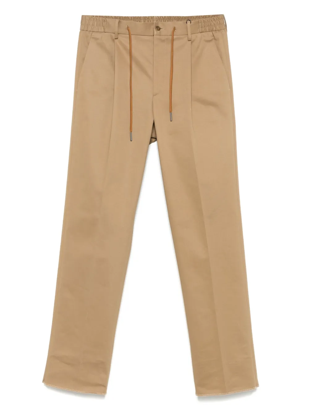 Tagliatore drawstring-waist trousers | Brown | Image 1