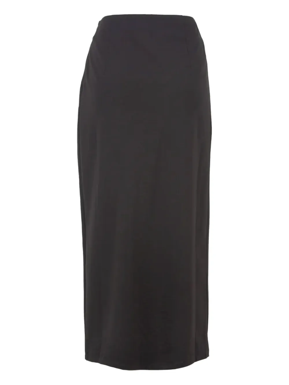 Weekend Max Mara draped-waistline midi skirt - Zwart