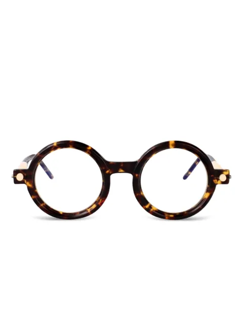 Kuboraum tortoiseshell round-frame sunglasses