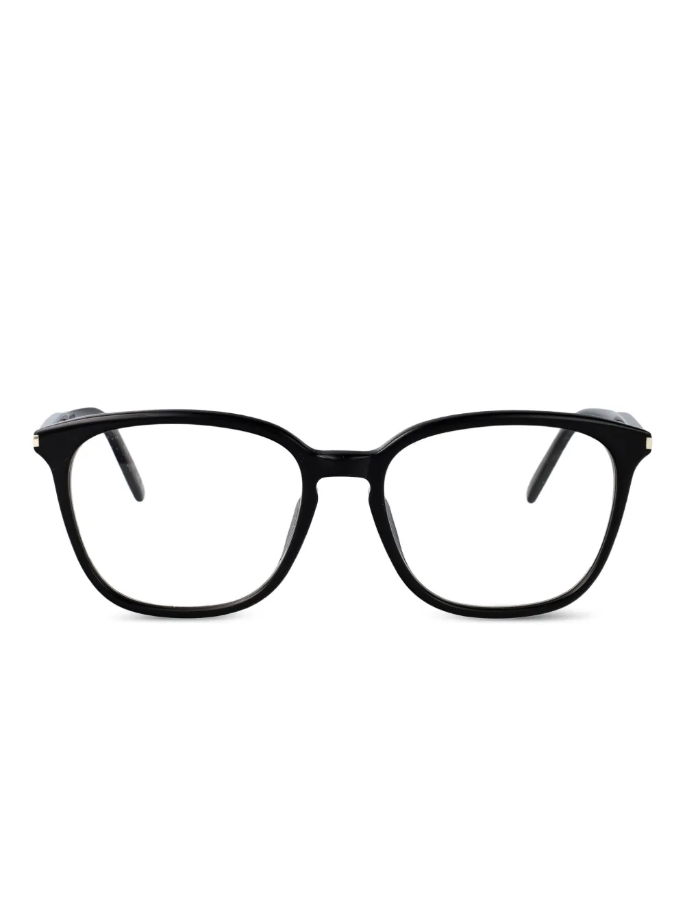 Saint Laurent Eyewear square-frame glasses | Black | Image 1