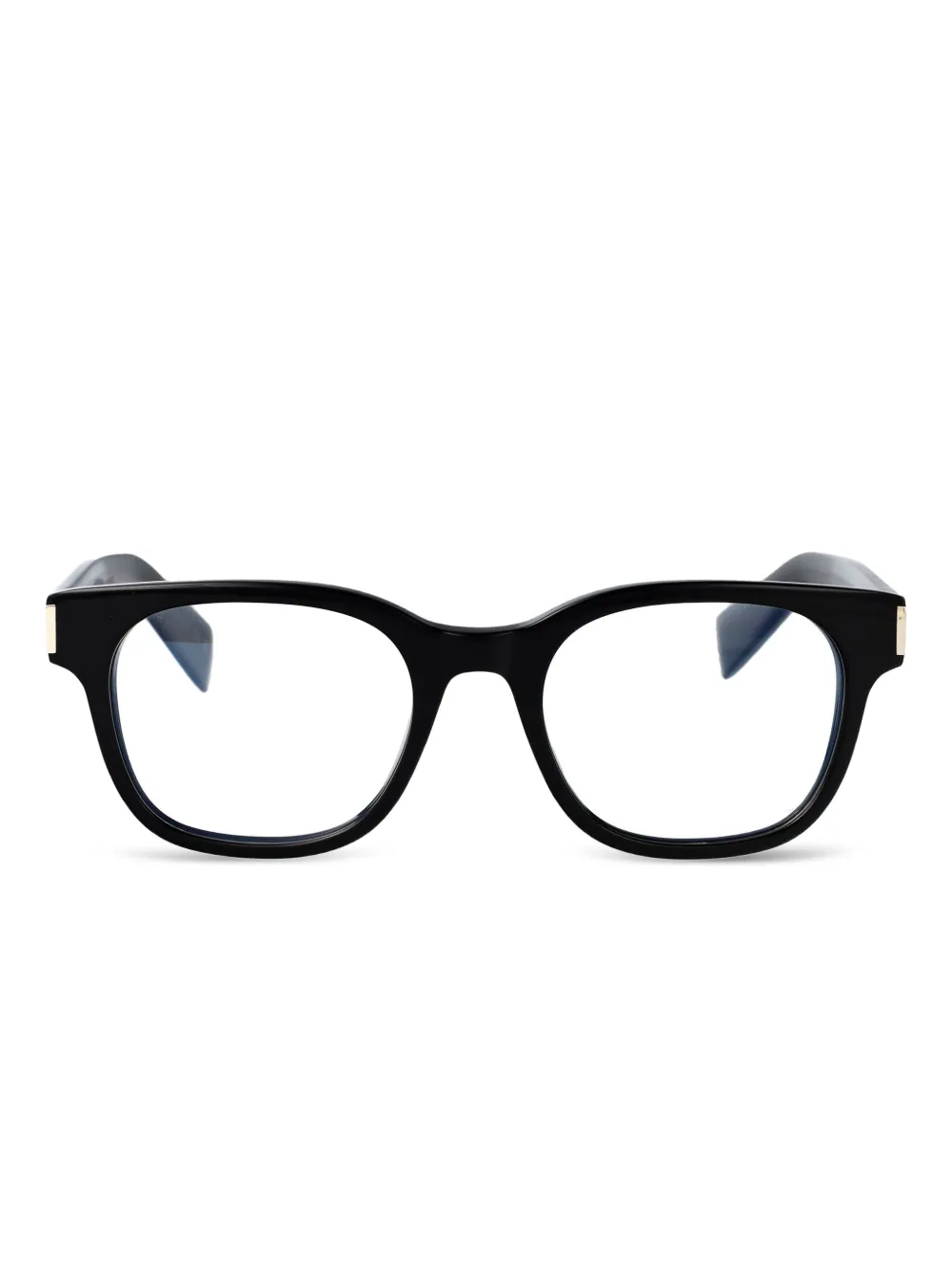Saint Laurent Eyewear rectangle-frame glasses | Black | Image 1