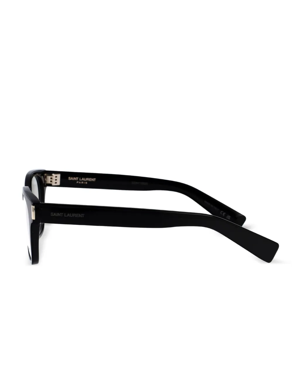 Saint Laurent Eyewear Bril met rechthoekig montuur Zwart