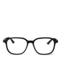 Montblanc square-frame glasses - Black