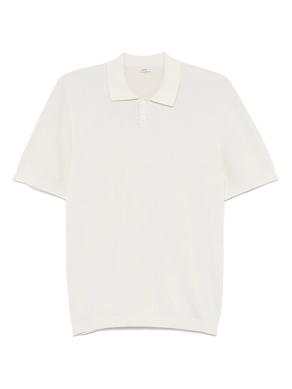 Transit Katoenen poloshirt Beige