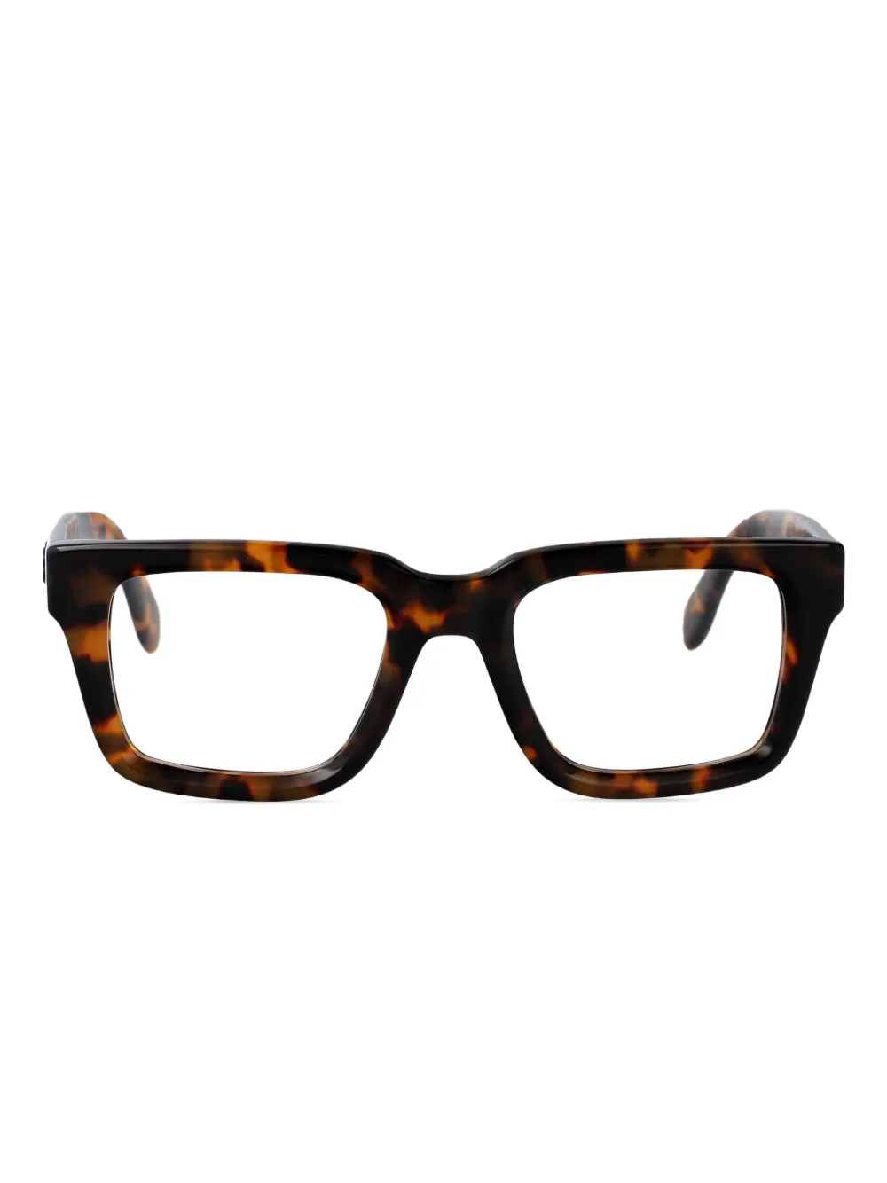 Palm Angels Eyewear tortoiseshell-effect glasses | Brown | Image 1