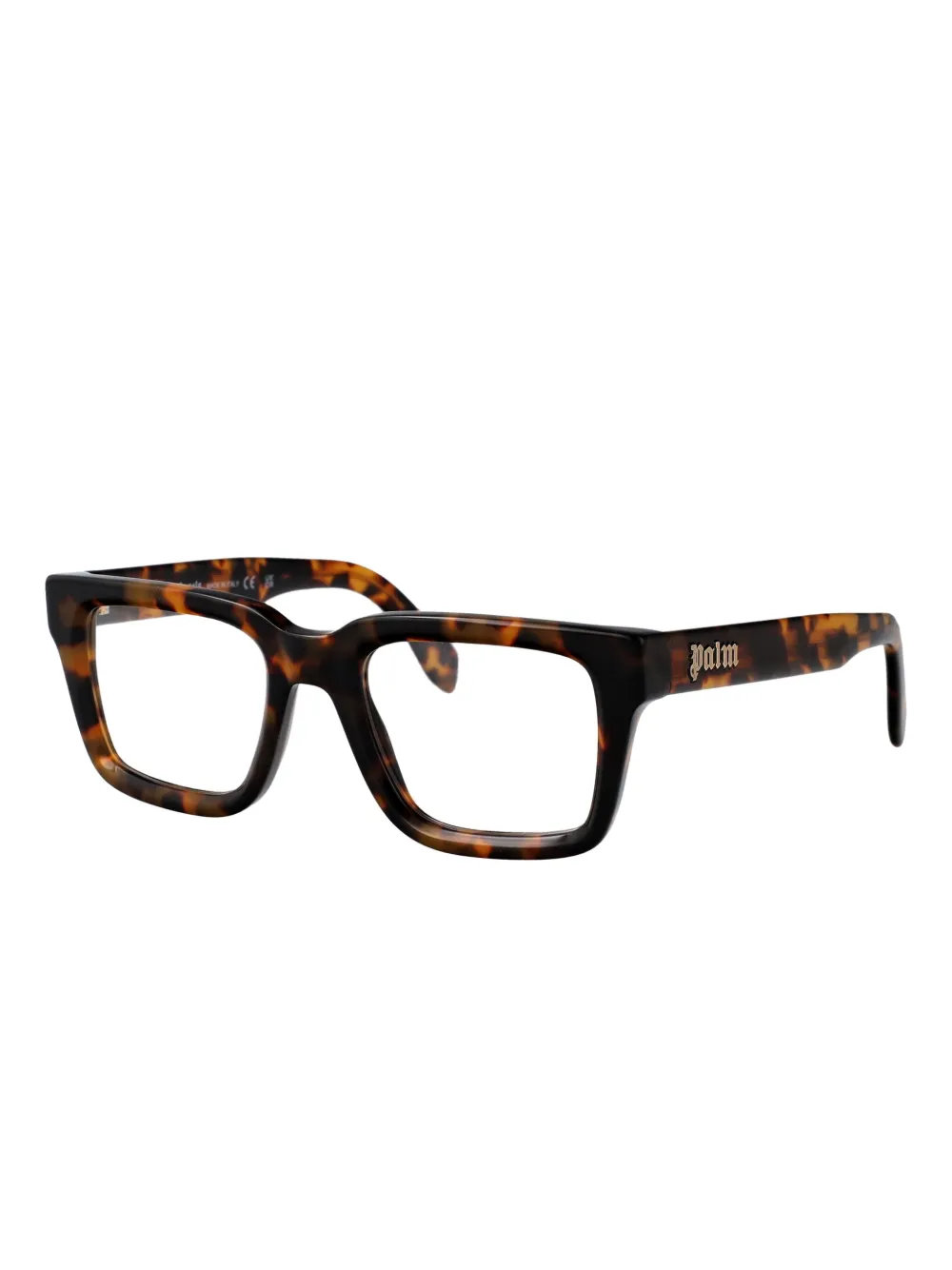 Palm Angels Eyewear tortoiseshell-effect glasses | Image 2