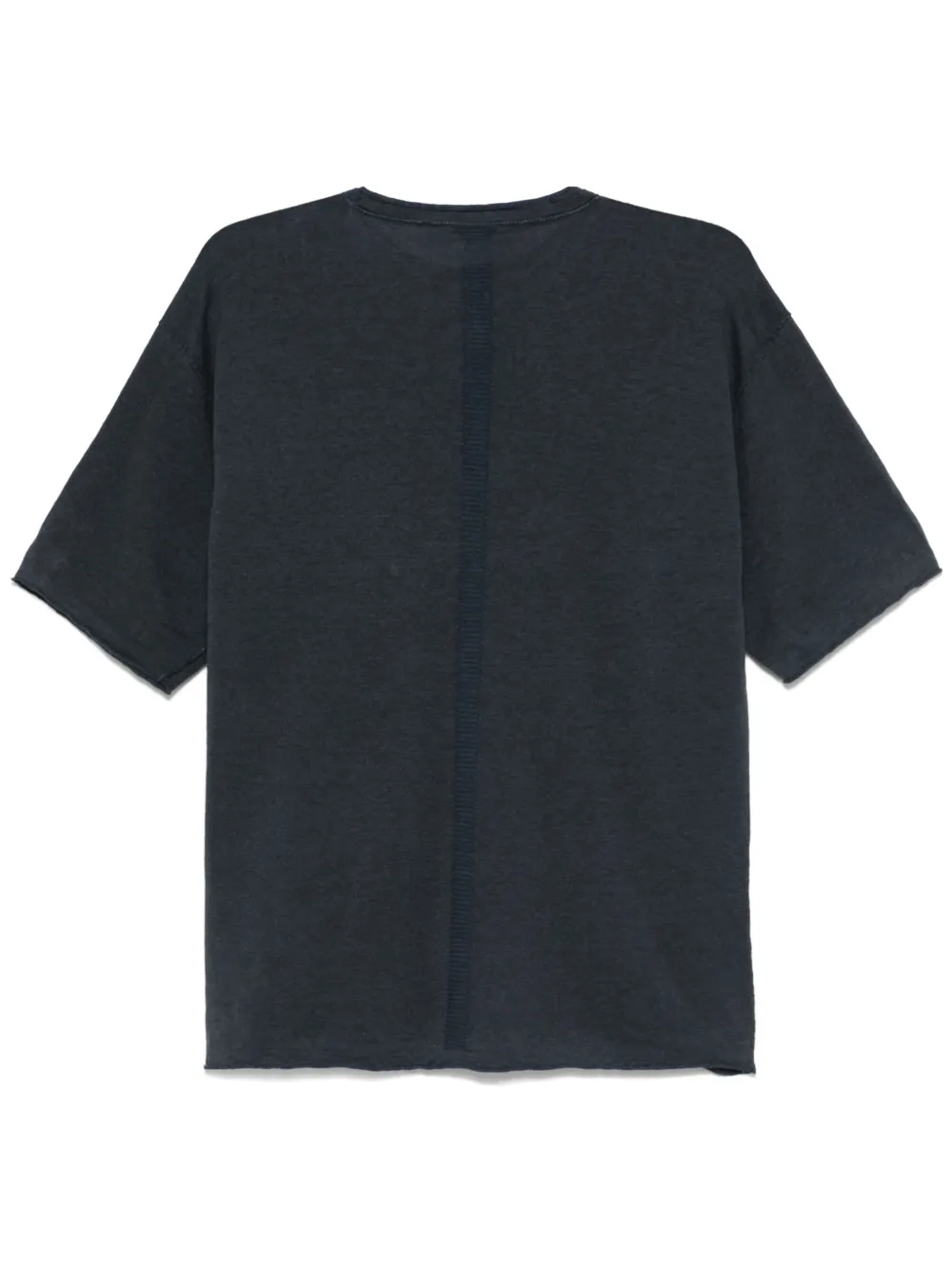 Transit linen-blend T-shirt - Blauw