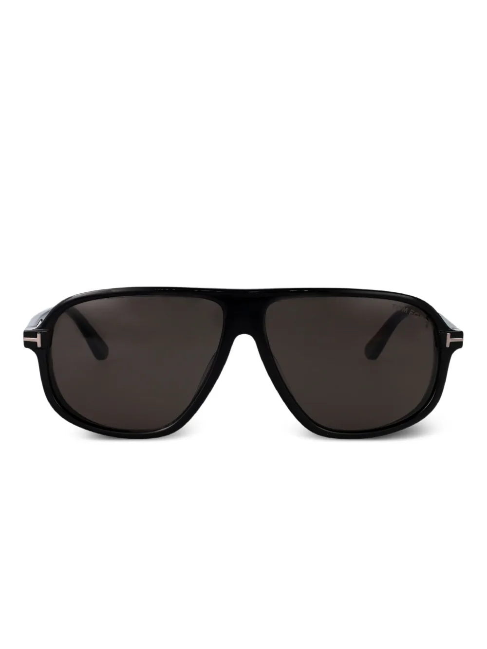TOM FORD Eyewear rectangular-frame sunglasses | Black | Image 1