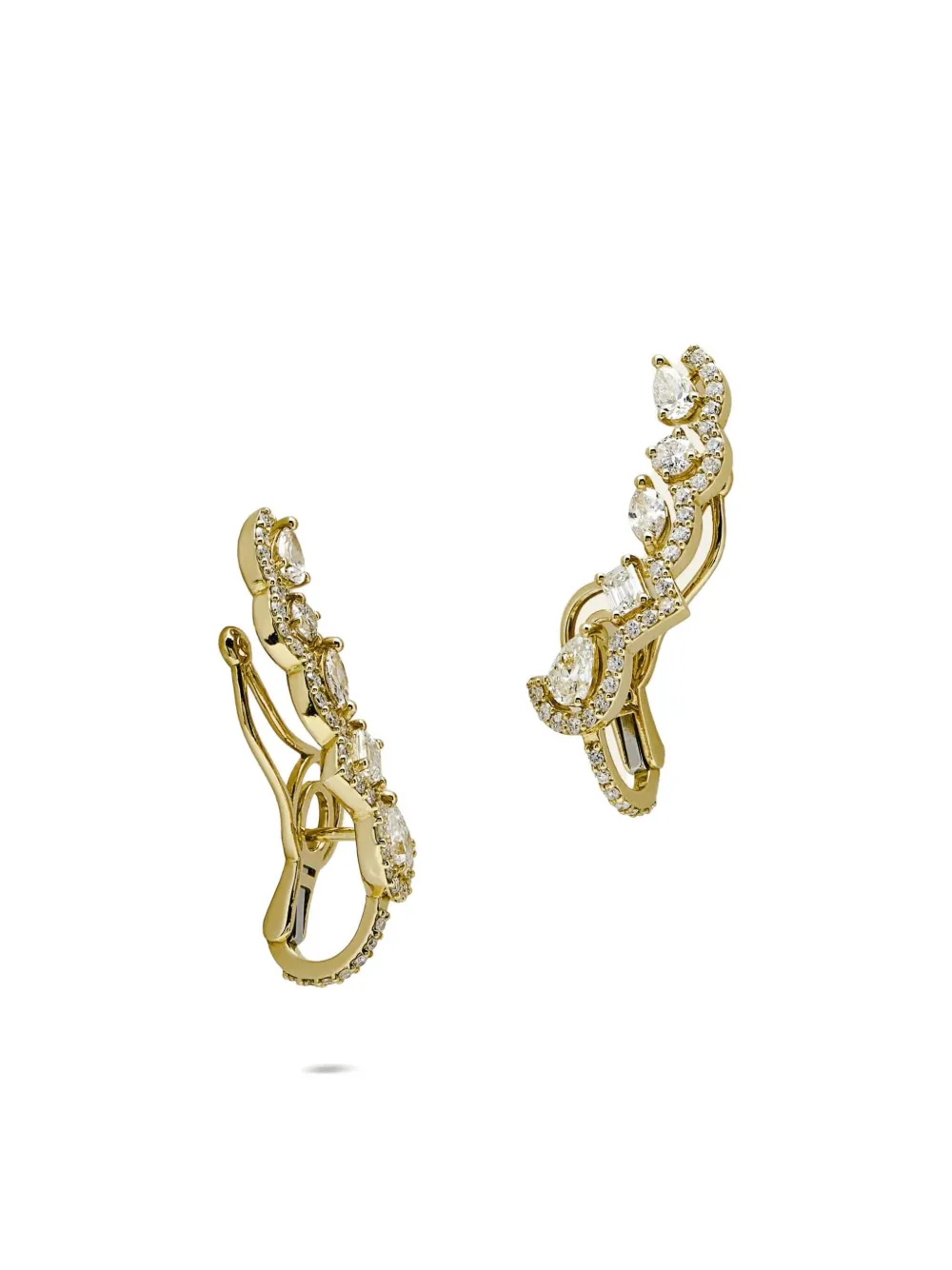 Jewels Aficionado 18K yellow gold diamond earrings - ゴールドトーン Jewels Aficionado 18K yellow gold diamond earrings - ゴールドトーン