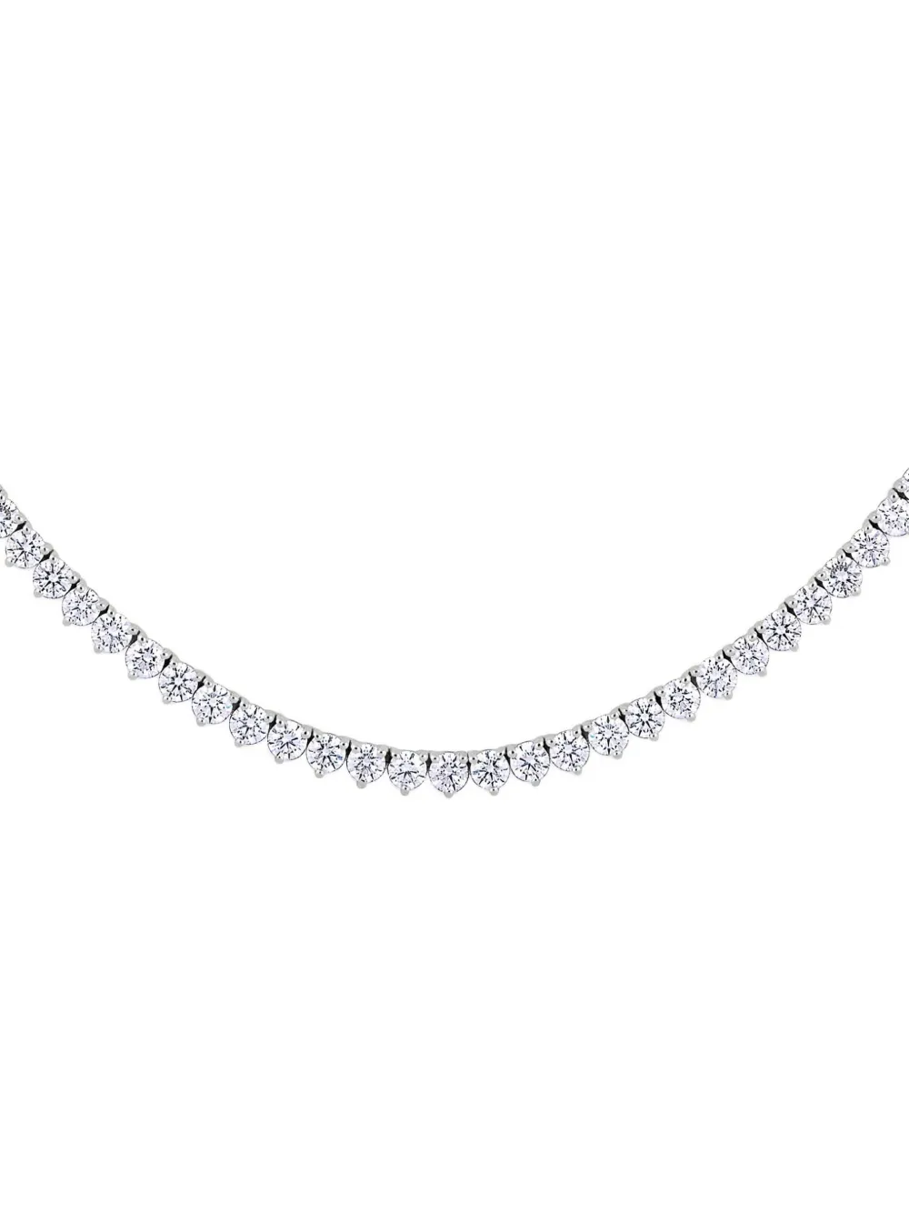 Jewels Aficionado 18k White Gold Noa Diamond Necklace