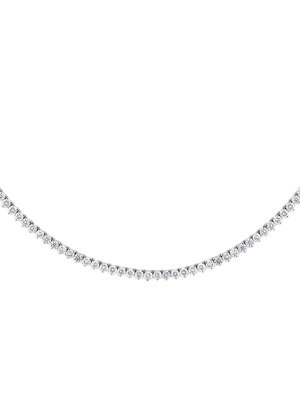Jewels Aficionado 18k White Gold Elara Diamond Necklace