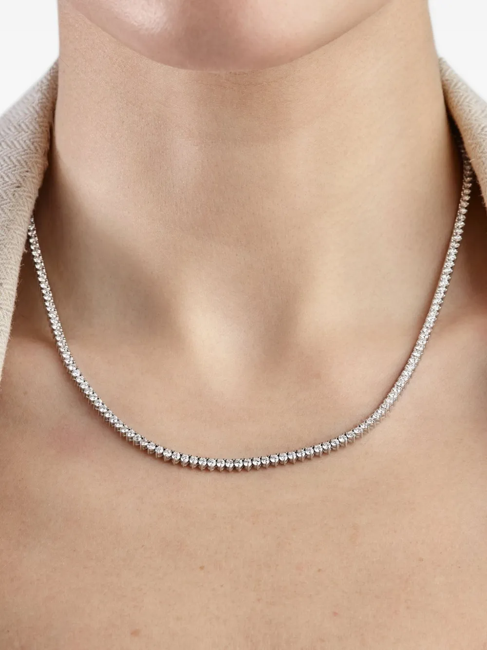 Jewels Aficionado 18K white gold Elara diamond necklace | Image 2