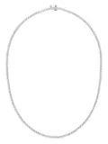 Jewels Aficionado 18K white gold Elara diamond necklace - Silver