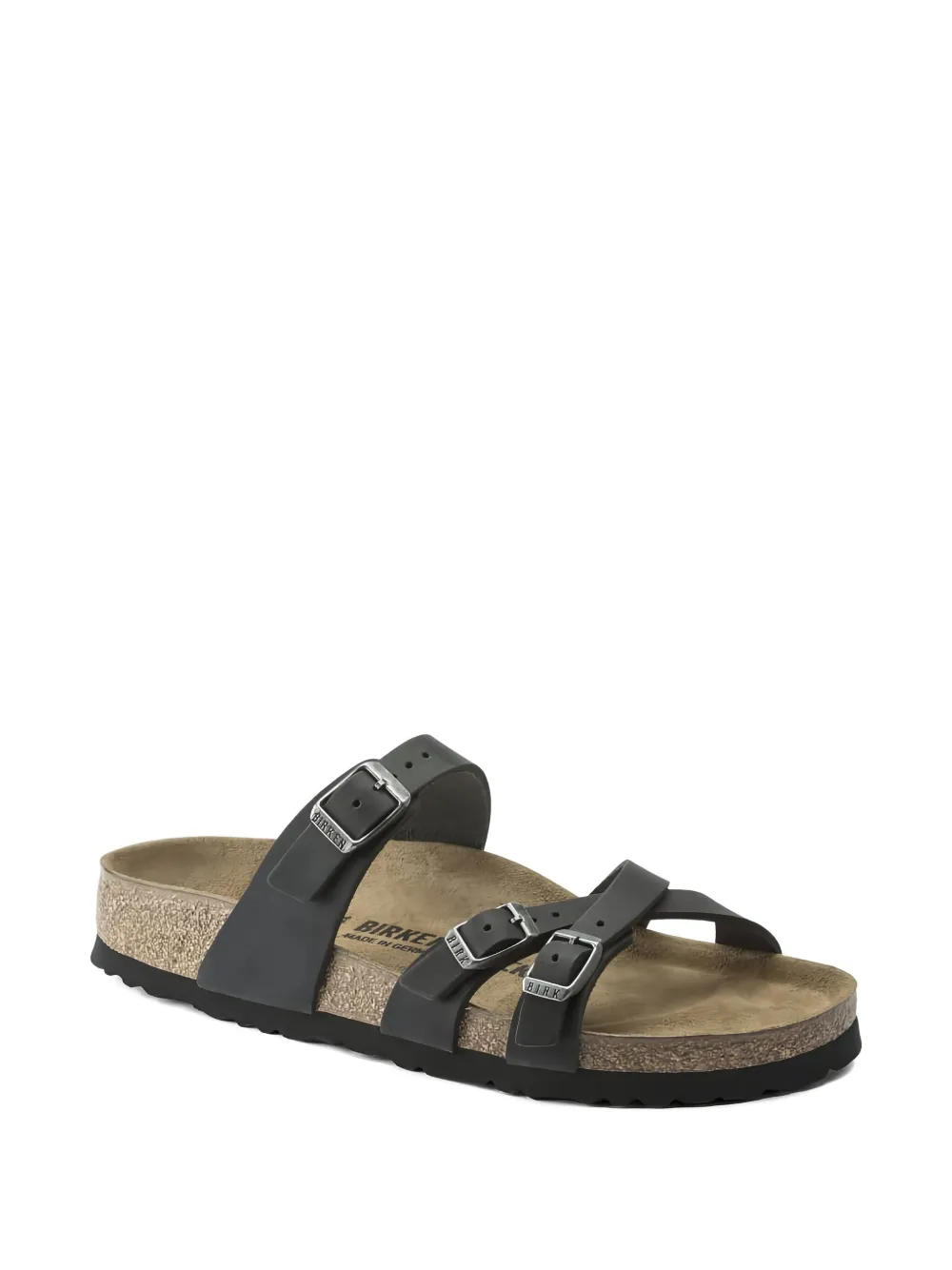 Birkenstock Franca oiled-leather buckle sandals | Flat Sandals | Image 2