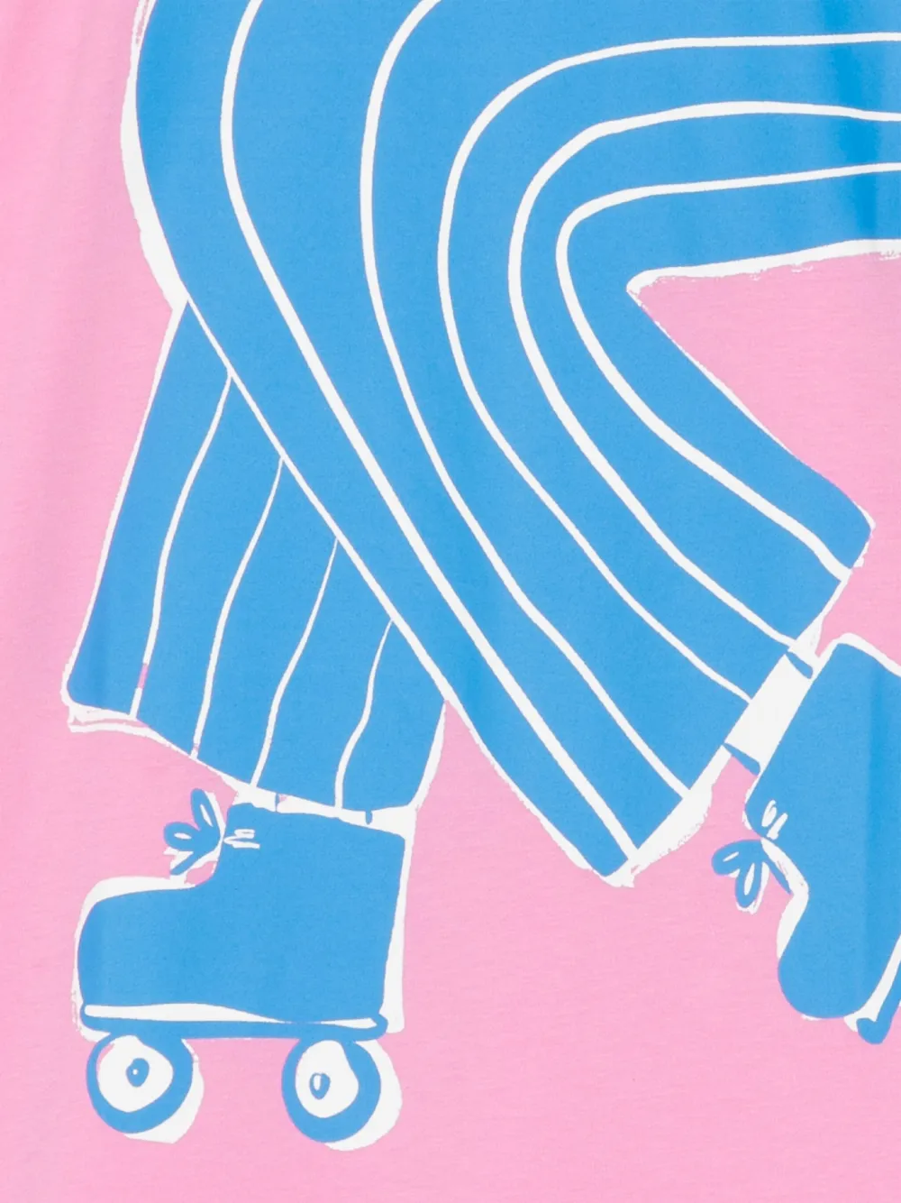 Stella McCartney Kids T-shirt met print Roze