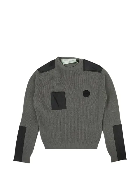 Off-White tröja med logotypmärke