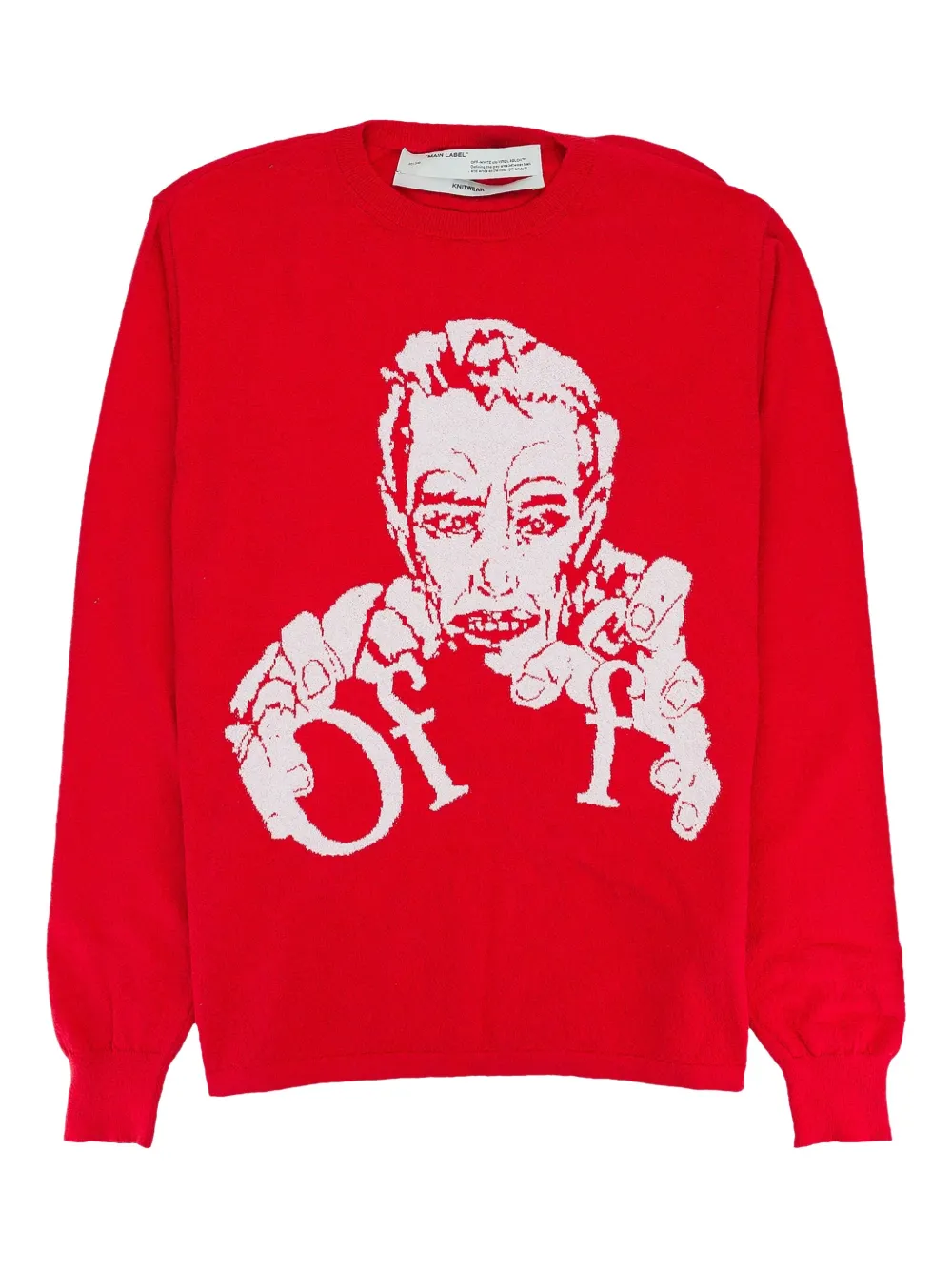 Off-White sudadera con bordado | Image 1