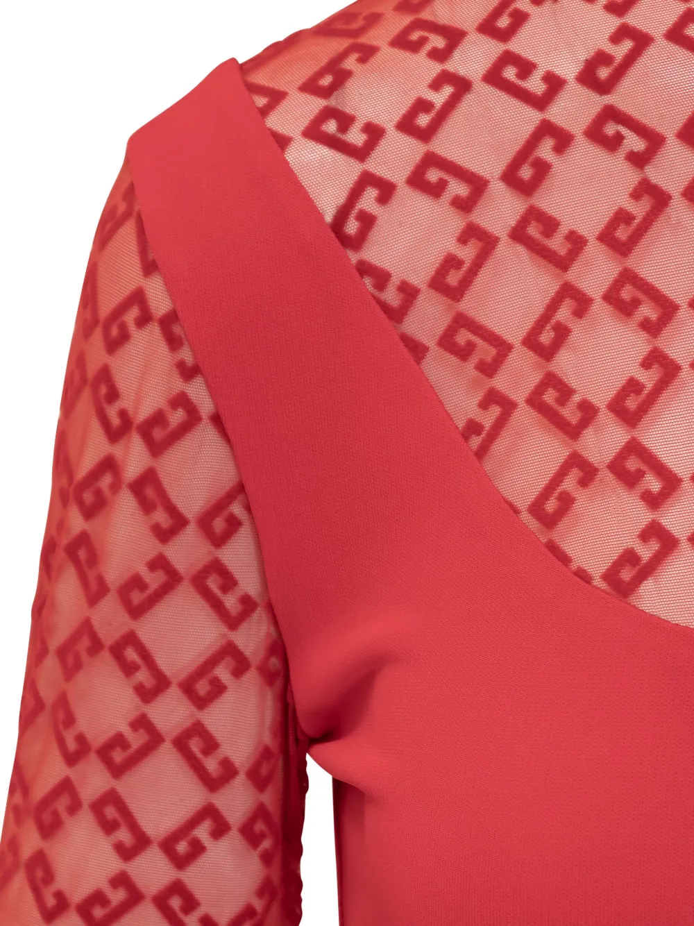 Givenchy Top met logo Rood