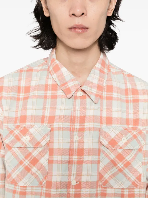 トップス REMI RELIEF Rayon Check Shirts Remi Relief Rayon Twill-check Shirt | ModeSens