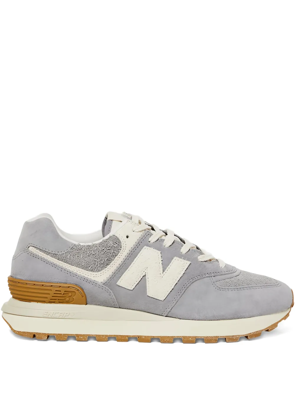 New Balance suede leather trainers Grey