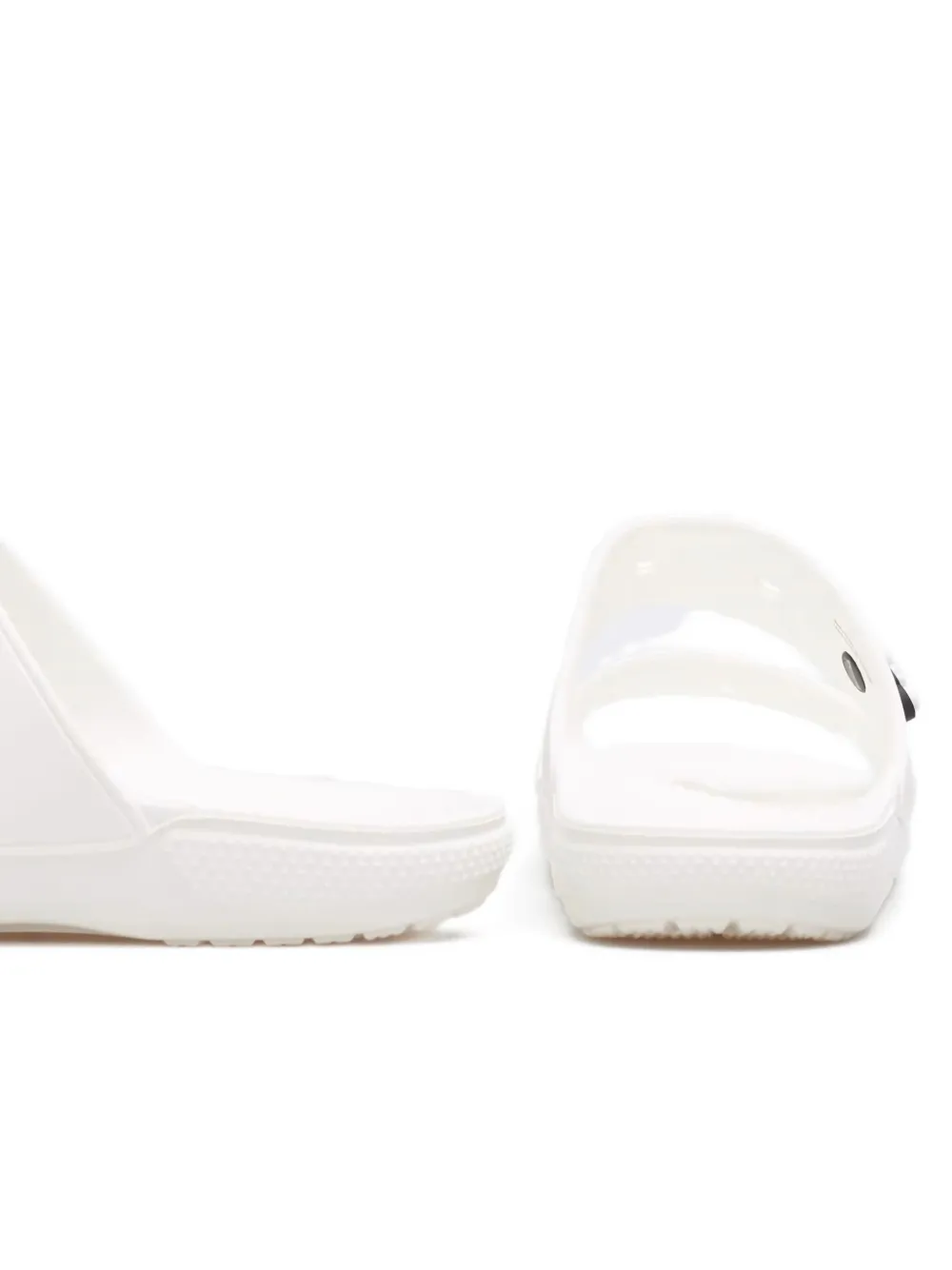 Crocs Cozy Casual Sports "White" slides