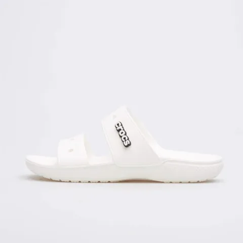 Crocs Cozy Casual Sports "White" slides