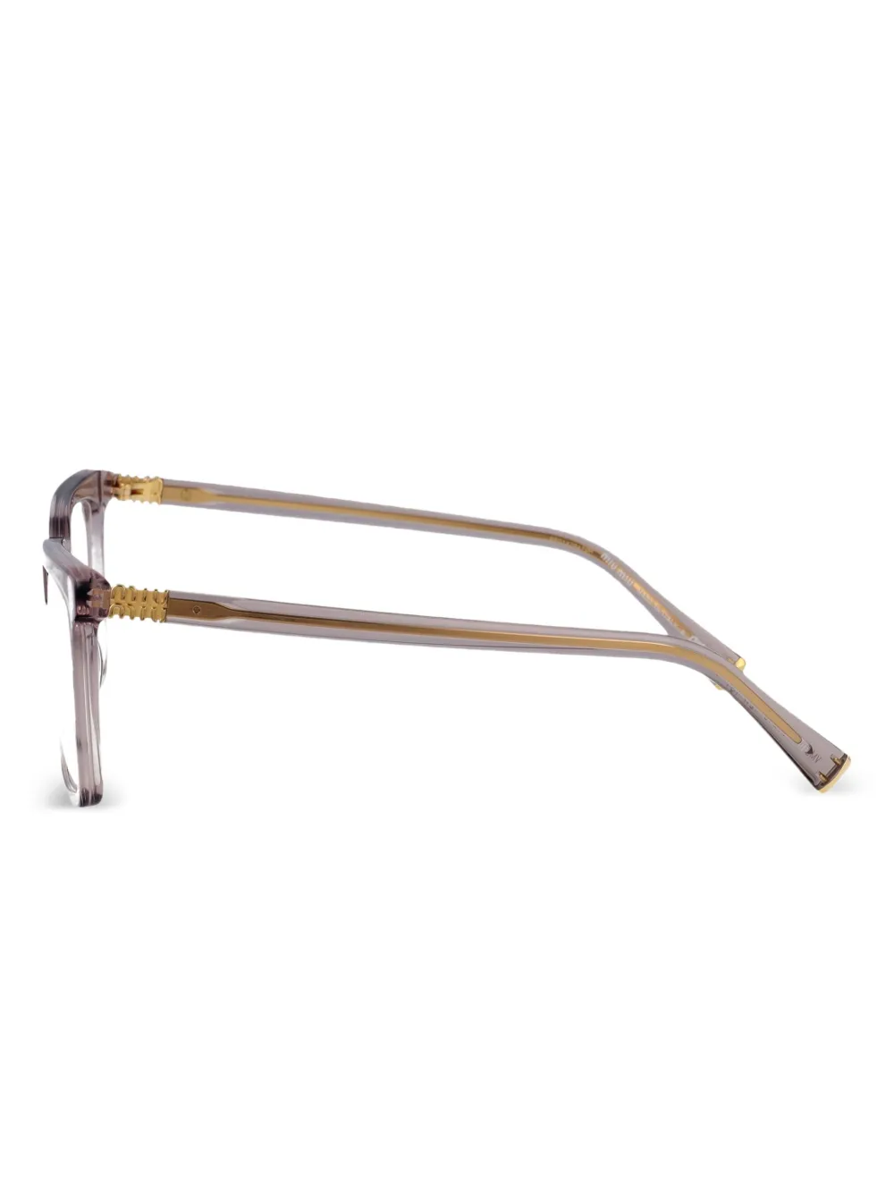 Miu Eyewear Bril met vierkant montuur Roze