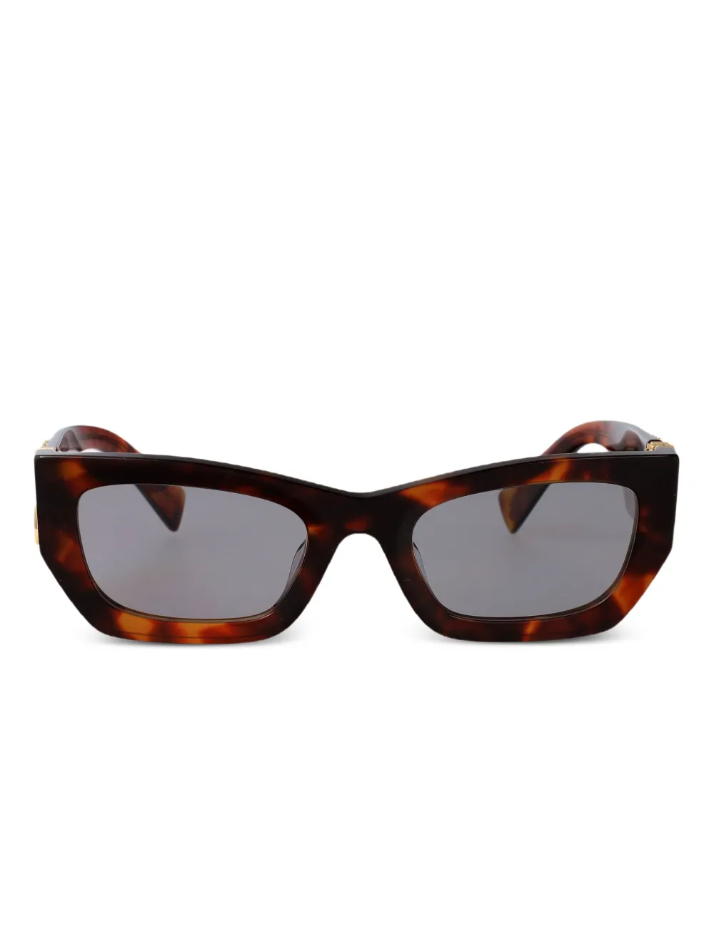 Miu Miu Eyewear tortoiseshell-effect sunglasses | Brown | Image 1