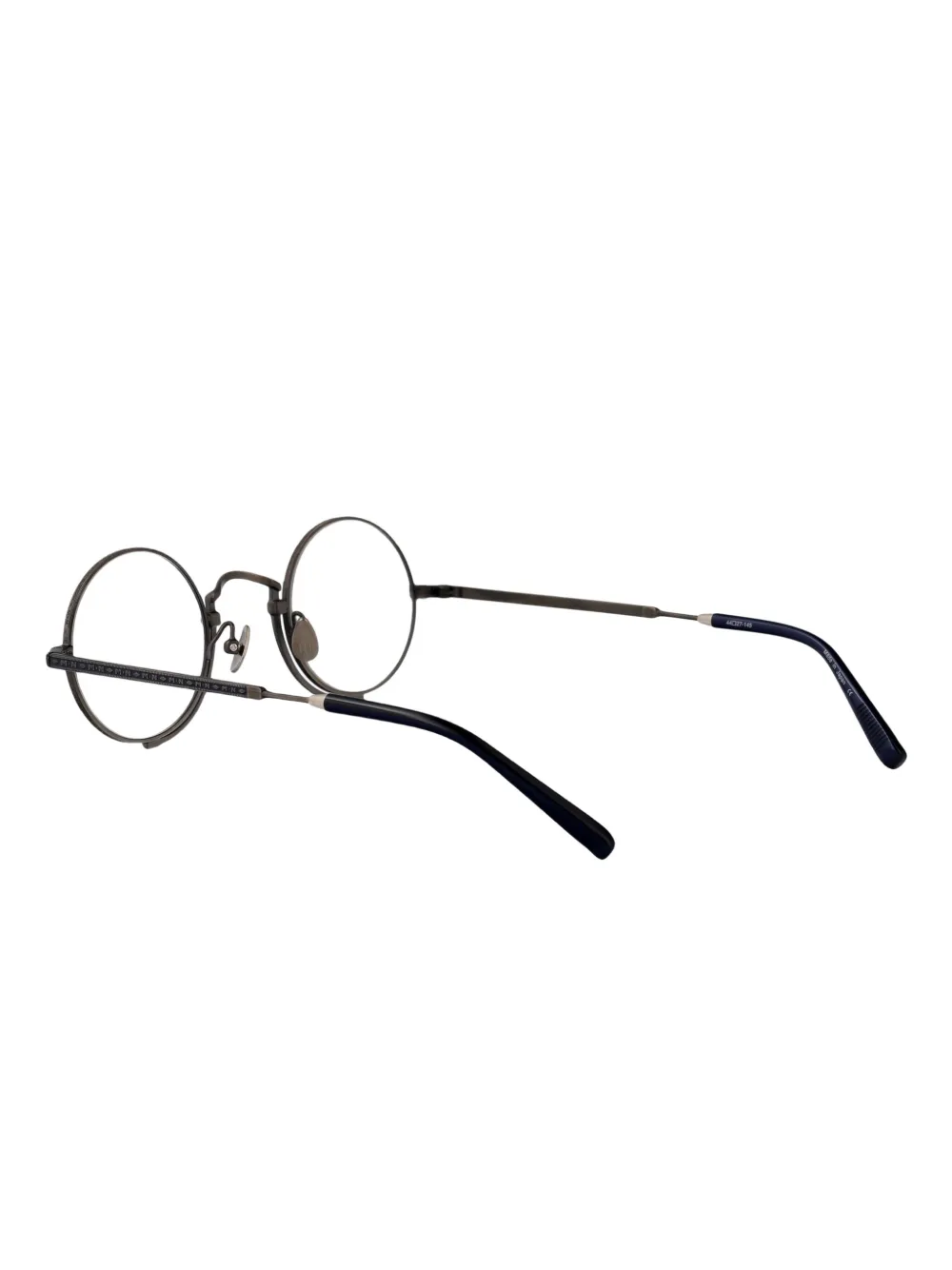 Matsuda Bril met rond montuur Zilver