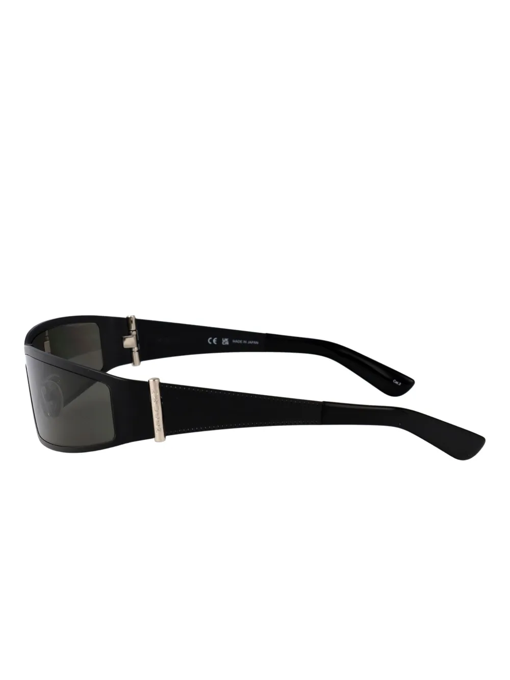 Alexander McQueen Eyewear Y2k zonnebril Zwart