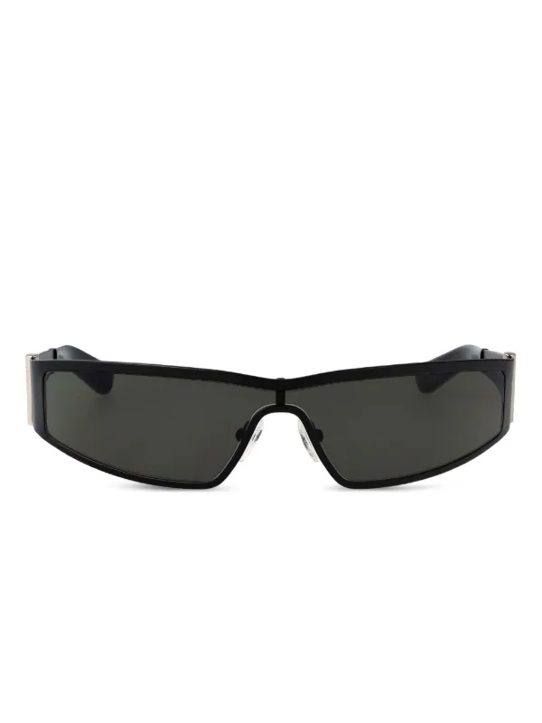 Alexander McQueen Eyewear Y2k サングラス | ブラック | FARFETCH JP