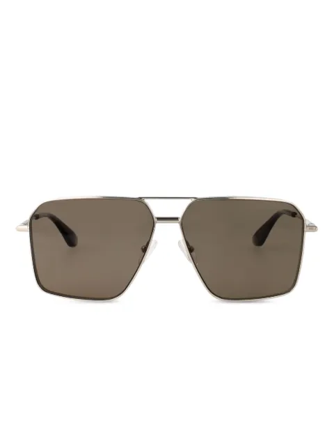 Alexander McQueen Eyewear نظارة شمس بإطار بايلوت