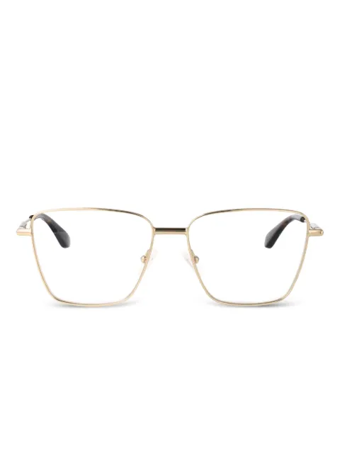 Alexander McQueen Eyewear geometric metal frame sunglasses