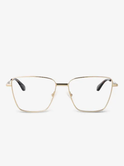 Alexander McQueen Eyewear geometric metal frame sunglasses
