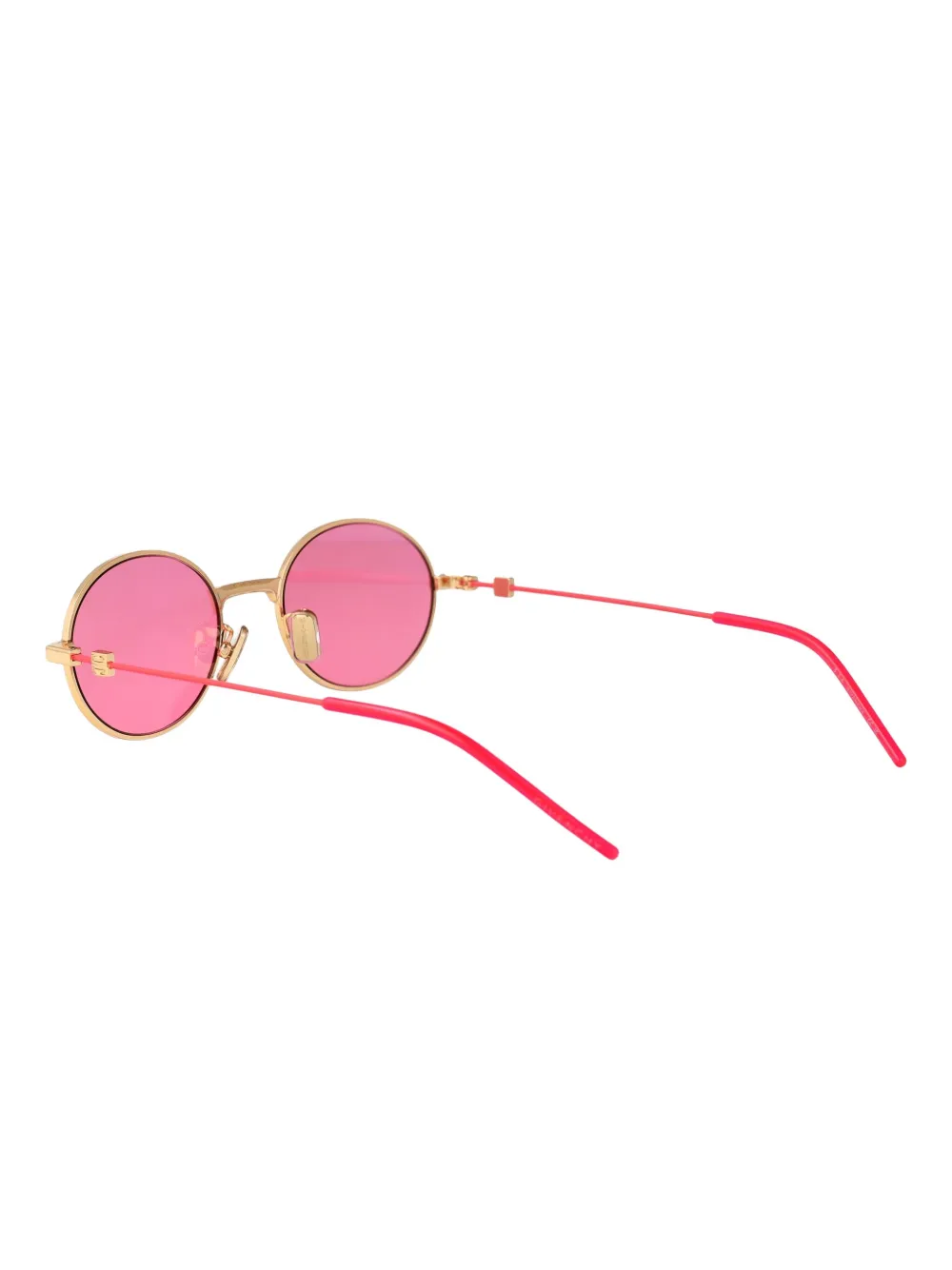 Givenchy Eyewear Zonnebril met rond montuur Goud