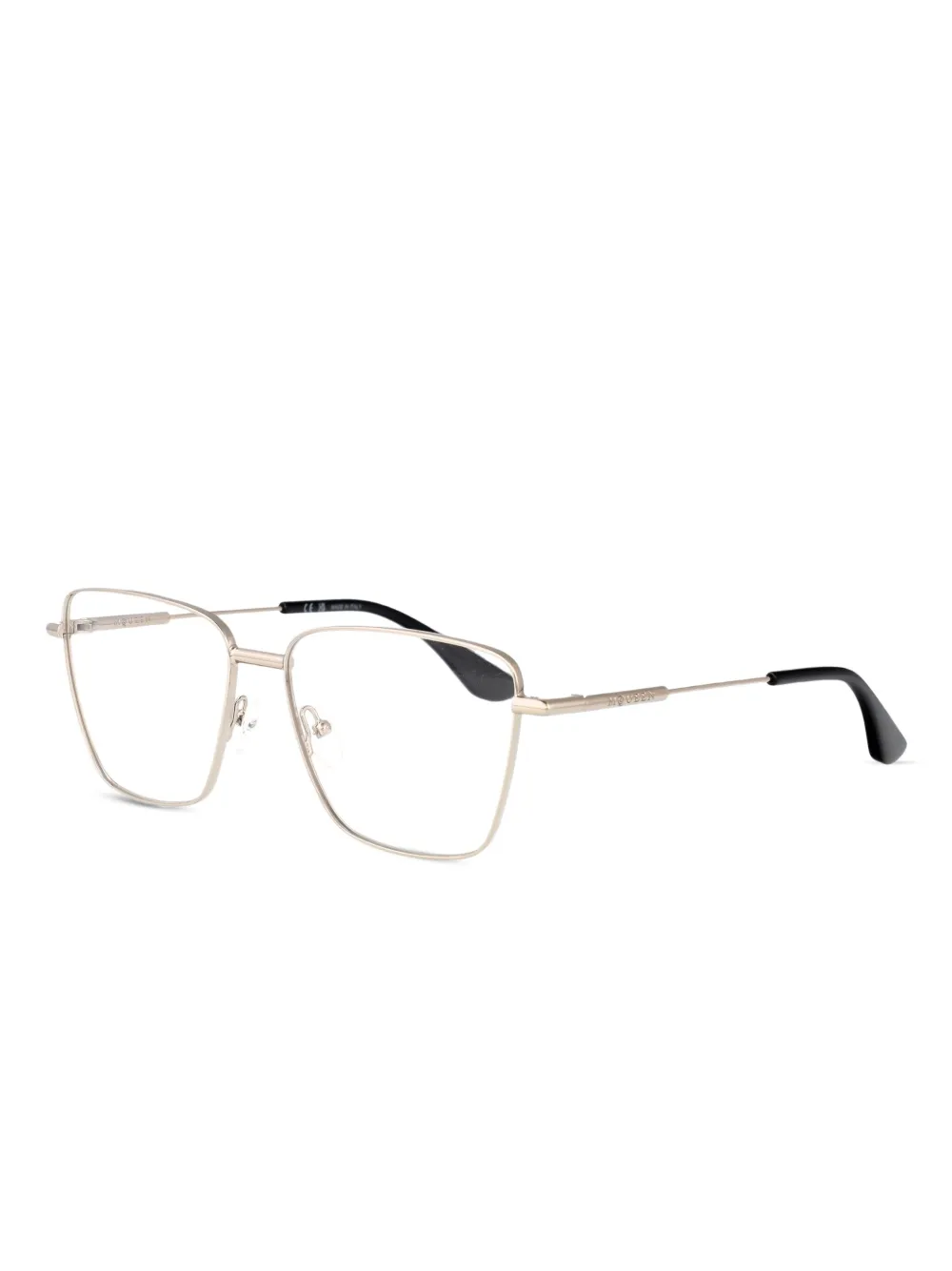 Alexander McQueen Eyewear metallic square-frame sunglasses | Image 2