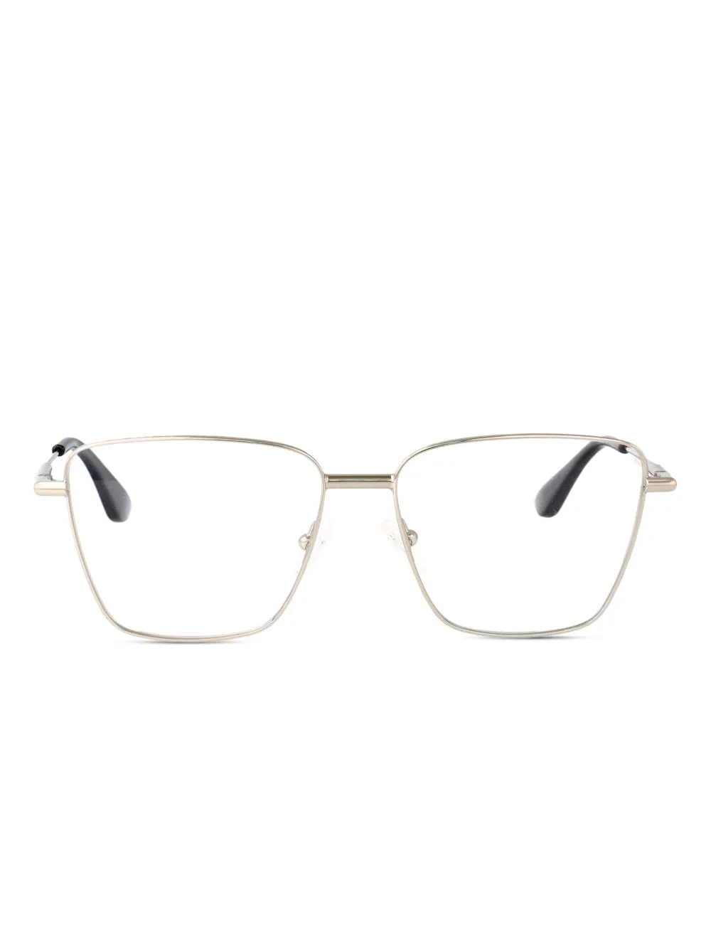 Alexander McQueen Eyewear Bril met cat-eye montuur Goud