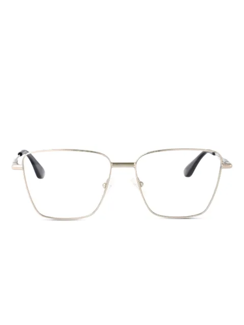 Alexander McQueen Eyewear metallic square-frame sunglasses