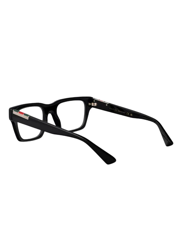 Gucci Eyewear square-frame Glasses | Black | FARFETCH ZA