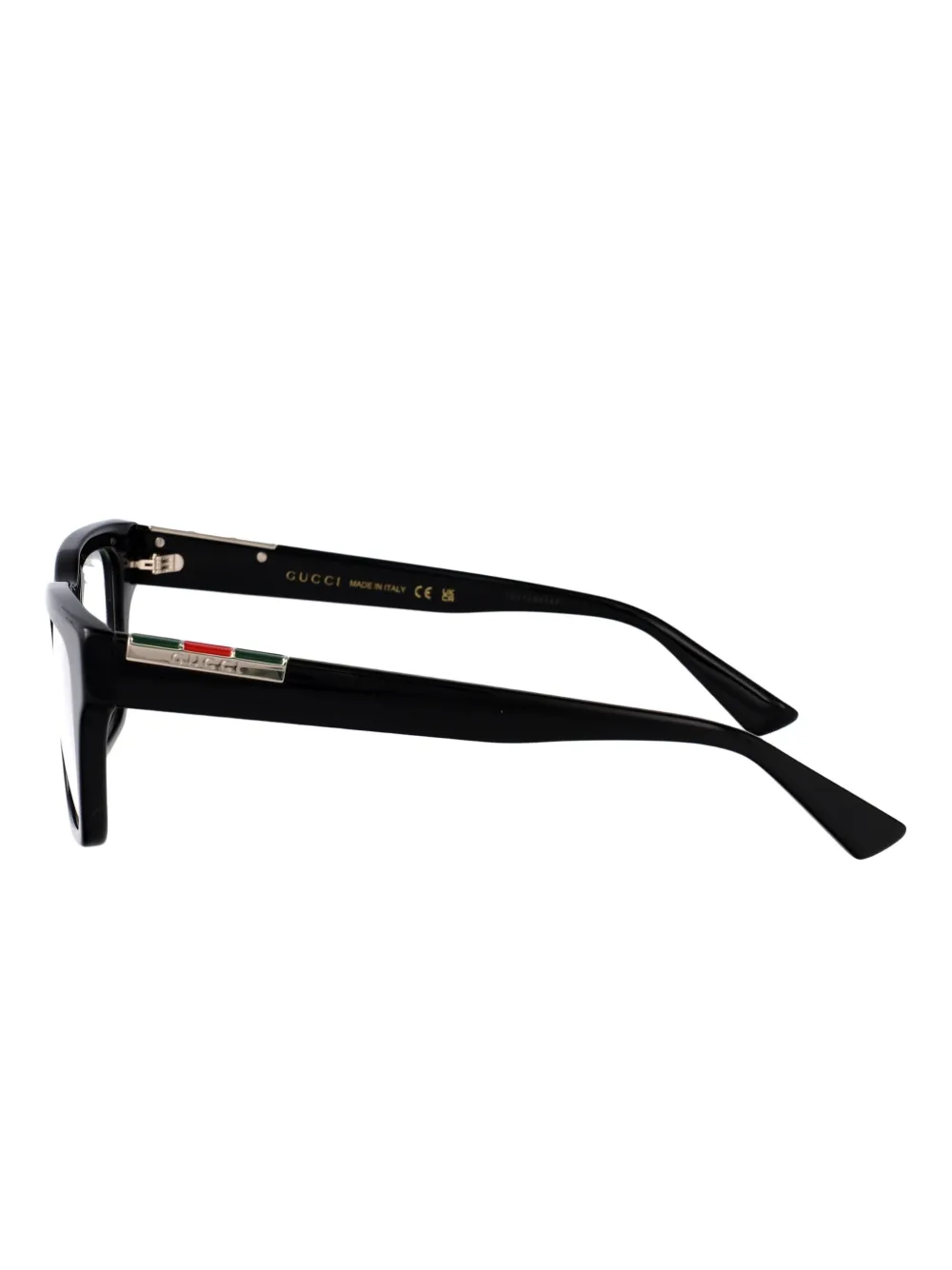 Gucci Eyewear Bril met vierkant montuur Zwart