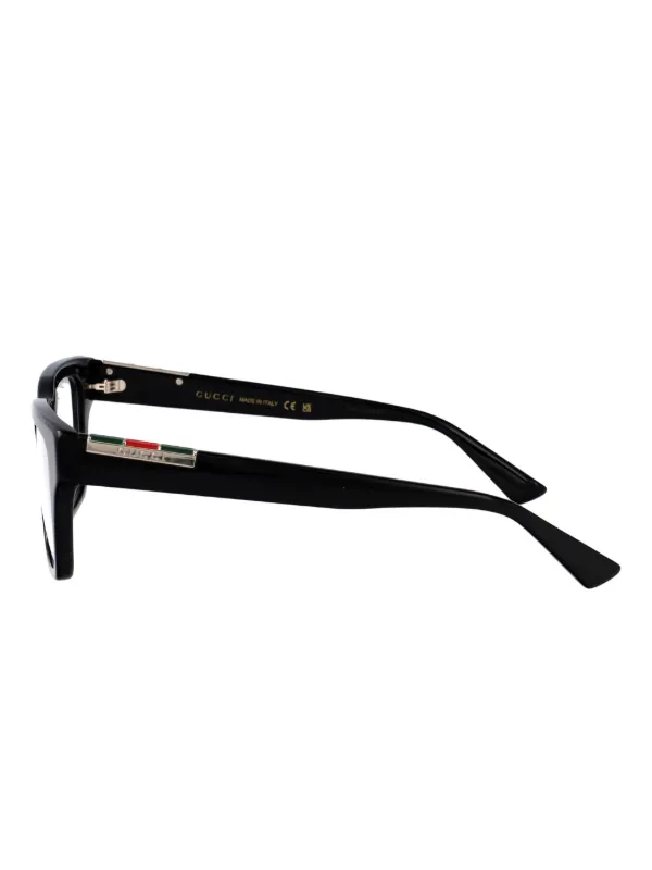 Gucci Eyewear square-frame Glasses | Black | FARFETCH ZA