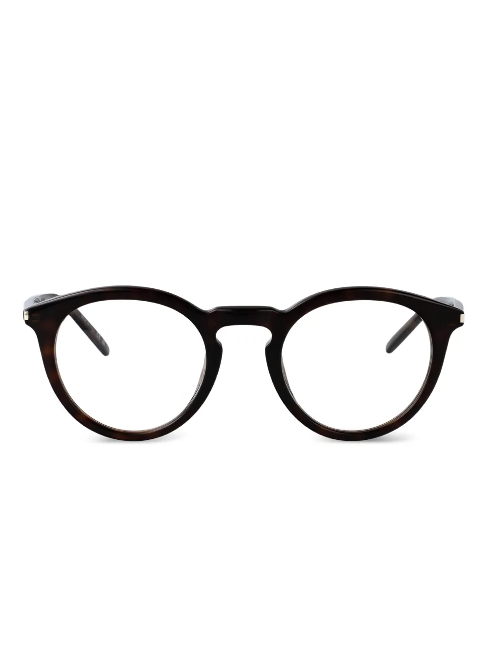 Saint Laurent Eyewear lentes con armazón redonda | marrón | Image 1
