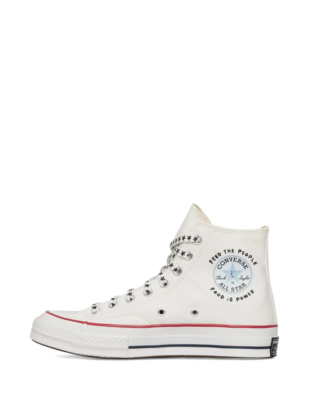 Converse Chuck 70 HI "Sky High Farm White" sneakers Wit