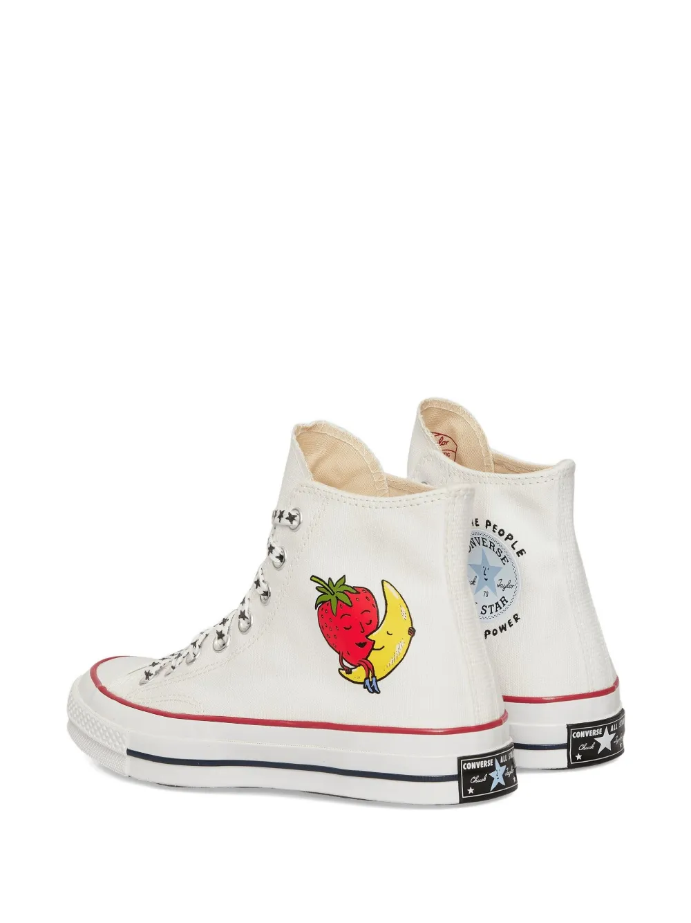 Converse Chuck 70 HI "Sky High Farm White" sneakers Wit